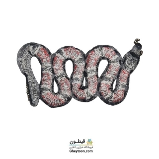 تکه دوزی مار جواهر دوزی