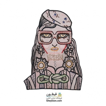 تکه دوزی دختر روستایی