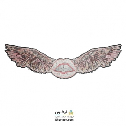 تکه دوزی بال و لب