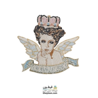 تکه دوزی فرشته گلدوزی نیم تنه کوچک