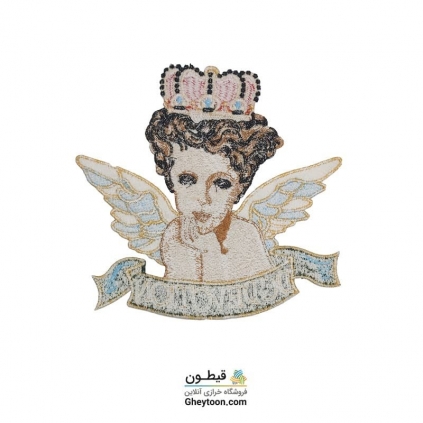 تکه دوزی فرشته گلدوزی نیم تنه کوچک