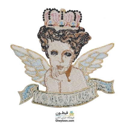 تکه دوزی فرشته گلدوزی نیم تنه بزرگ