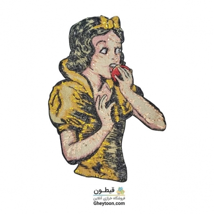 تکه دوزی سفید برفی