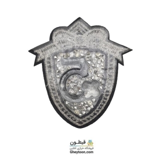 تکه دوزی مارک نقره ای