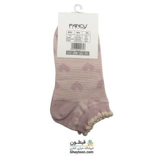 جوراب راه راه قلبی مچی