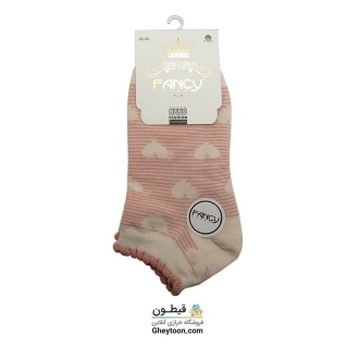 جوراب راه راه قلبی مچی