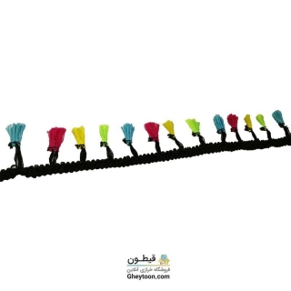 نوار منگوله ریشه ای رنگی 002