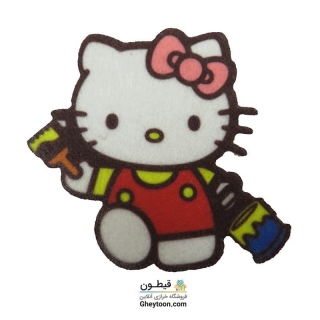 تیکه دوزی نمدی کیتی نقاش