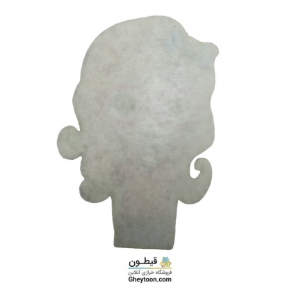 تیکه دوزی نمدی دختر عینک قرمزی