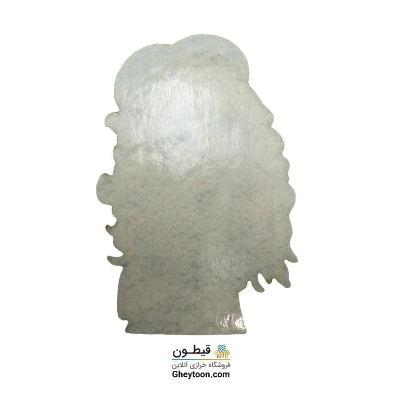 تیکه دوزی نمدی دختر کلاه آبی