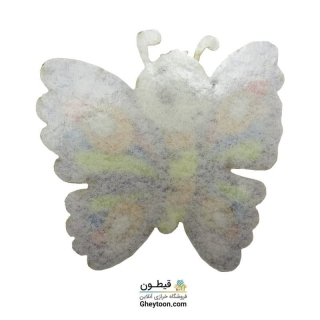 تیکه دوزی نمدی پروانه بنفش