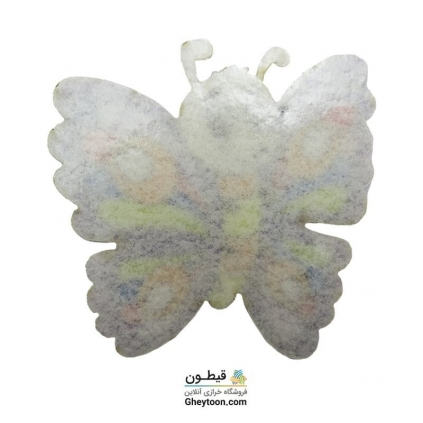 تیکه دوزی نمدی پروانه بنفش