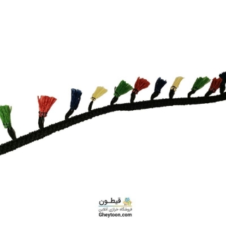 نوار منگوله ریشه ای رنگی 003