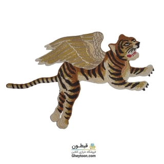 تکه دوزی ببر بالدار