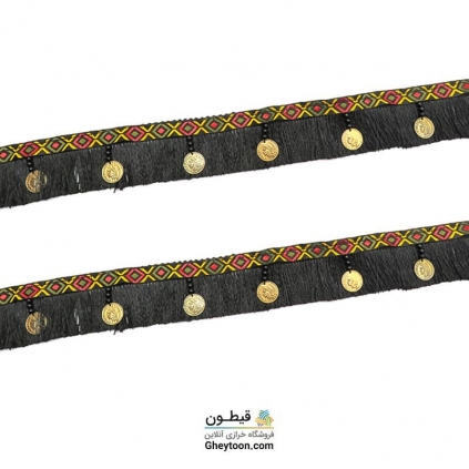 ریشه و سکه کوچک مروارید مشکی