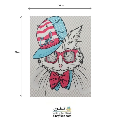 تکه دوزی چاپ شده روی پارچه 011