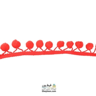 نوار پوم پوم متوسط مرجانی