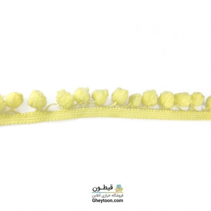 نوار پوم پوم متوسط لیمویی