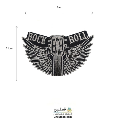 تکه دوزی مارک اسپرتrock roll