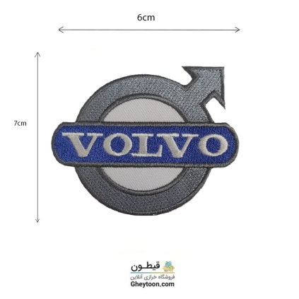 تکه دوزی مارک اسپرت volvo مدل 001