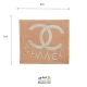 تکه دوزی مارک اسپرت chanel گلبهی