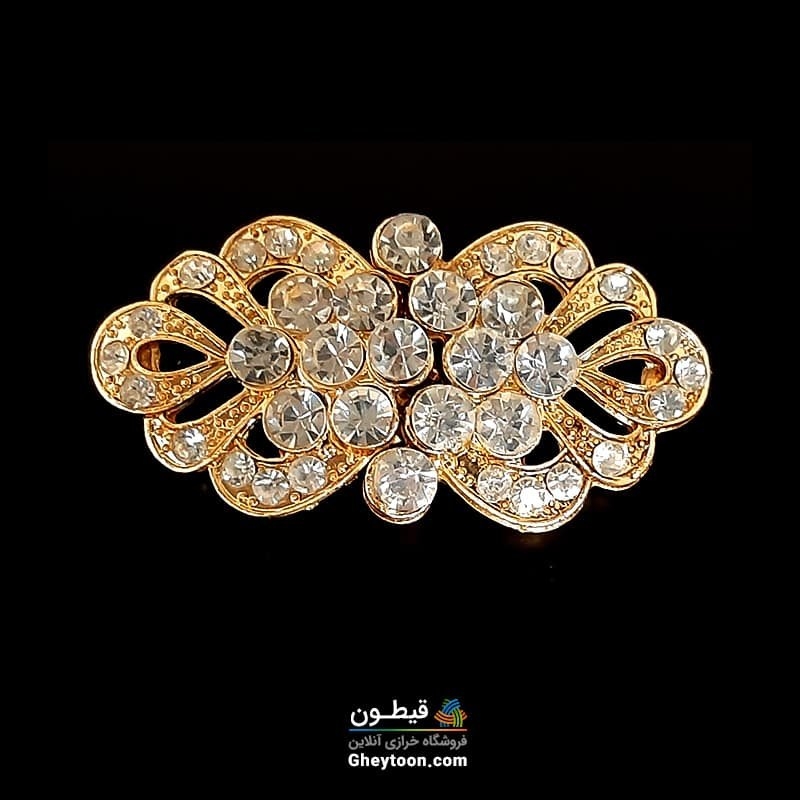 قزن نگین دار (گل سینه جفتی)031