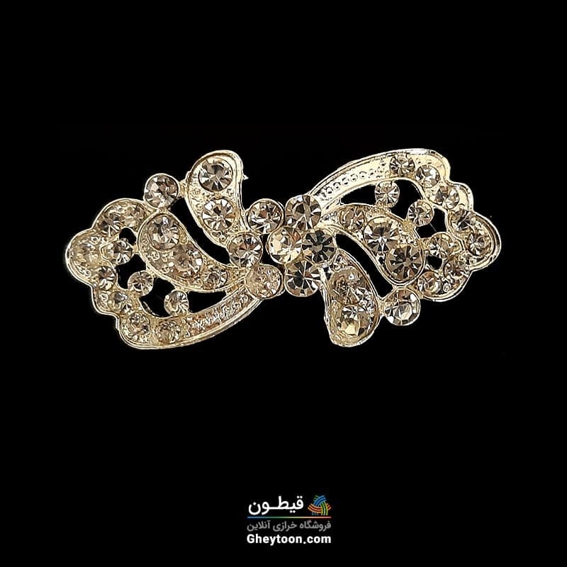 قزن نگین دار (گل سینه جفتی)069