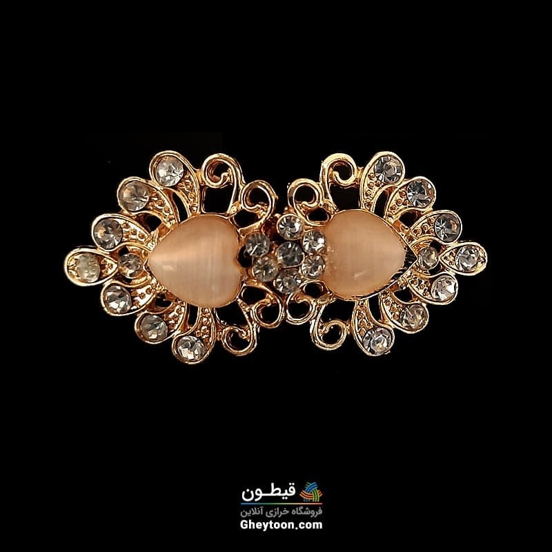 قزن نگین دار (گل سینه جفتی)043