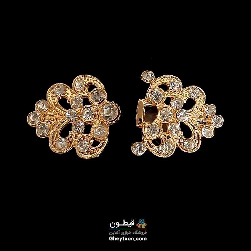 قزن نگین دار (گل سینه جفتی)048