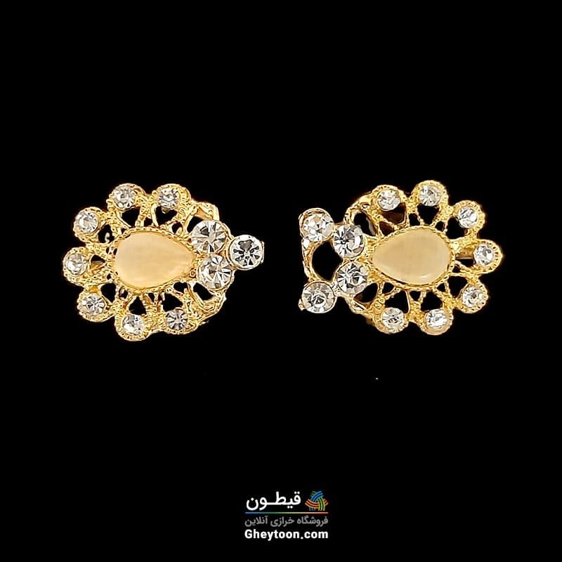 قزن نگین دار (گل سینه جفتی)070