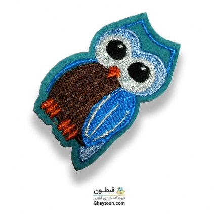 تکه دوزی عروسکی حرارتی گلدوزی شده مدل 056