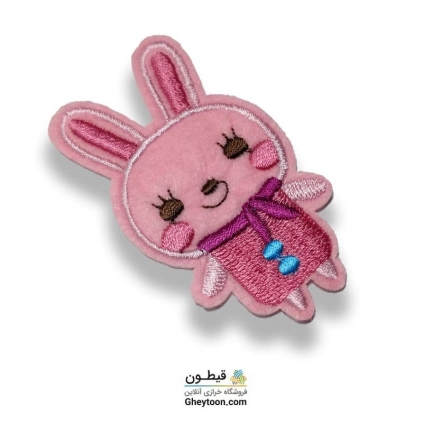 تکه دوزی عروسکی حرارتی گلدوزی شده مدل 049