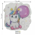 تکه دوزی عروسکی حرارتی نمدی مدل 015  (اپلیکه بچه گانه)