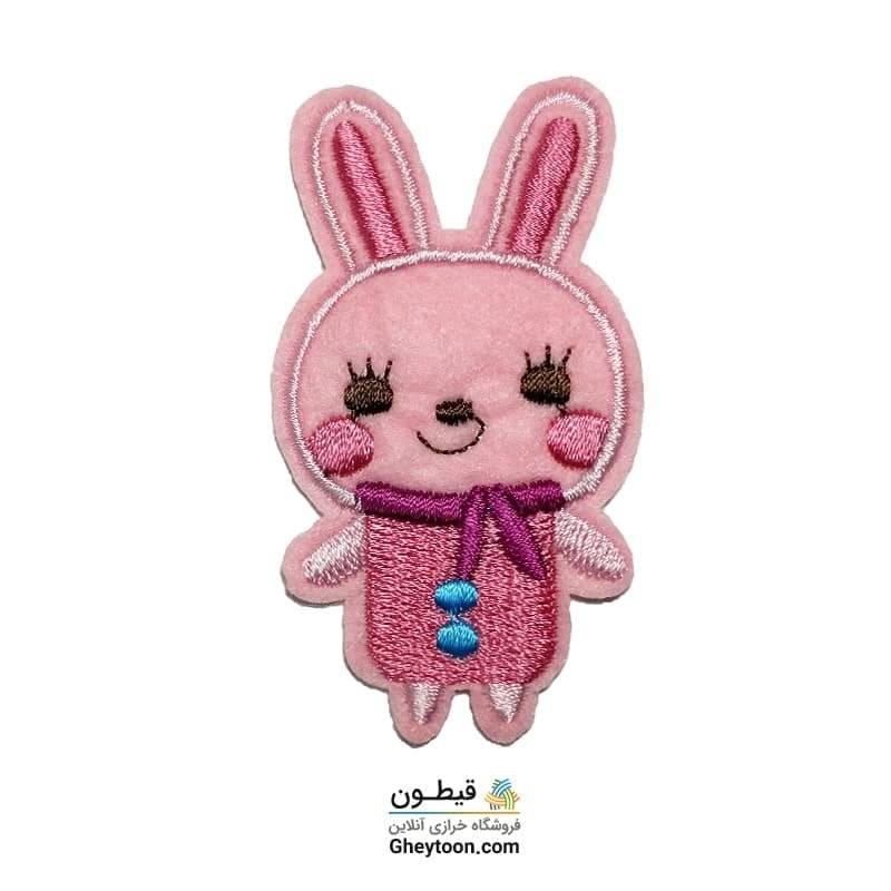 تکه دوزی عروسکی حرارتی گلدوزی شده مدل 049