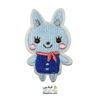 تکه دوزی عروسکی حرارتی گلدوزی شده مدل 048