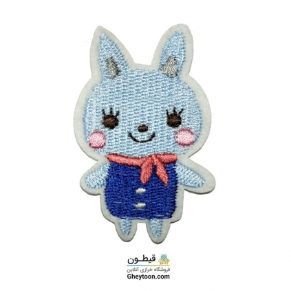 تکه دوزی عروسکی حرارتی گلدوزی شده مدل 048