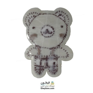 تکه دوزی عروسکی حرارتی گلدوزی شده مدل 052