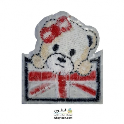 تکه دوزی عروسکی حرارتی گلدوزی شده مدل 054