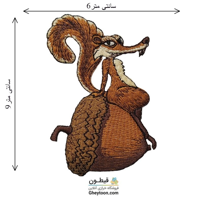 تکه دوزی عروسکی حرارتی (اپلیکه بچه گانه)