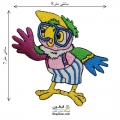 تکه دوزی عروسکی حرارتی گلدوزی شده مدل  013 (اپلیکه بچه گانه)