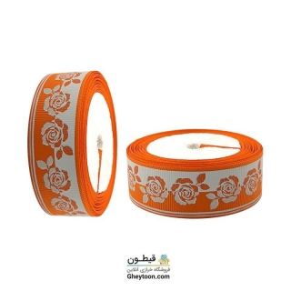 ربان گروگن ترک طرح دار دو سانتی متری 001