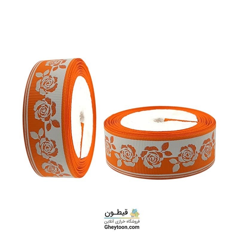 ربان گروگن ترک طرح دار دو سانتی متری 001