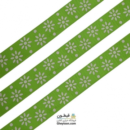 ربان گروگن ترک طرح دار دو سانتی متری 002