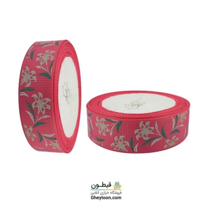 ربان گروگن ترک طرح دار دو سانتی متری 004