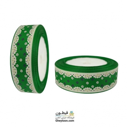 ربان گروگن ترک طرح دار دو سانتی متری 005