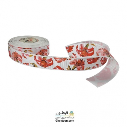 ربان گروگن ترک طرح دار دو سانتی متری 010