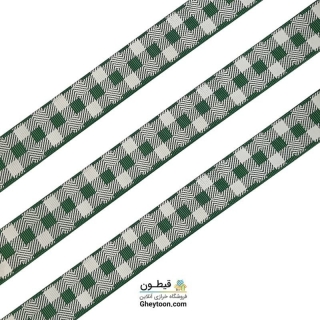 ربان گروگن ترک طرح دار دو سانتی متری 011