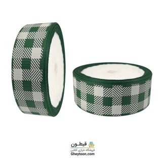 ربان گروگن ترک طرح دار دو سانتی متری 011