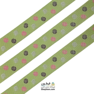 ربان گروگن ترک طرح دار دو سانتی متری 012