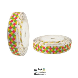ربان گروگن ترک طرح دار یک سانتی متری 001